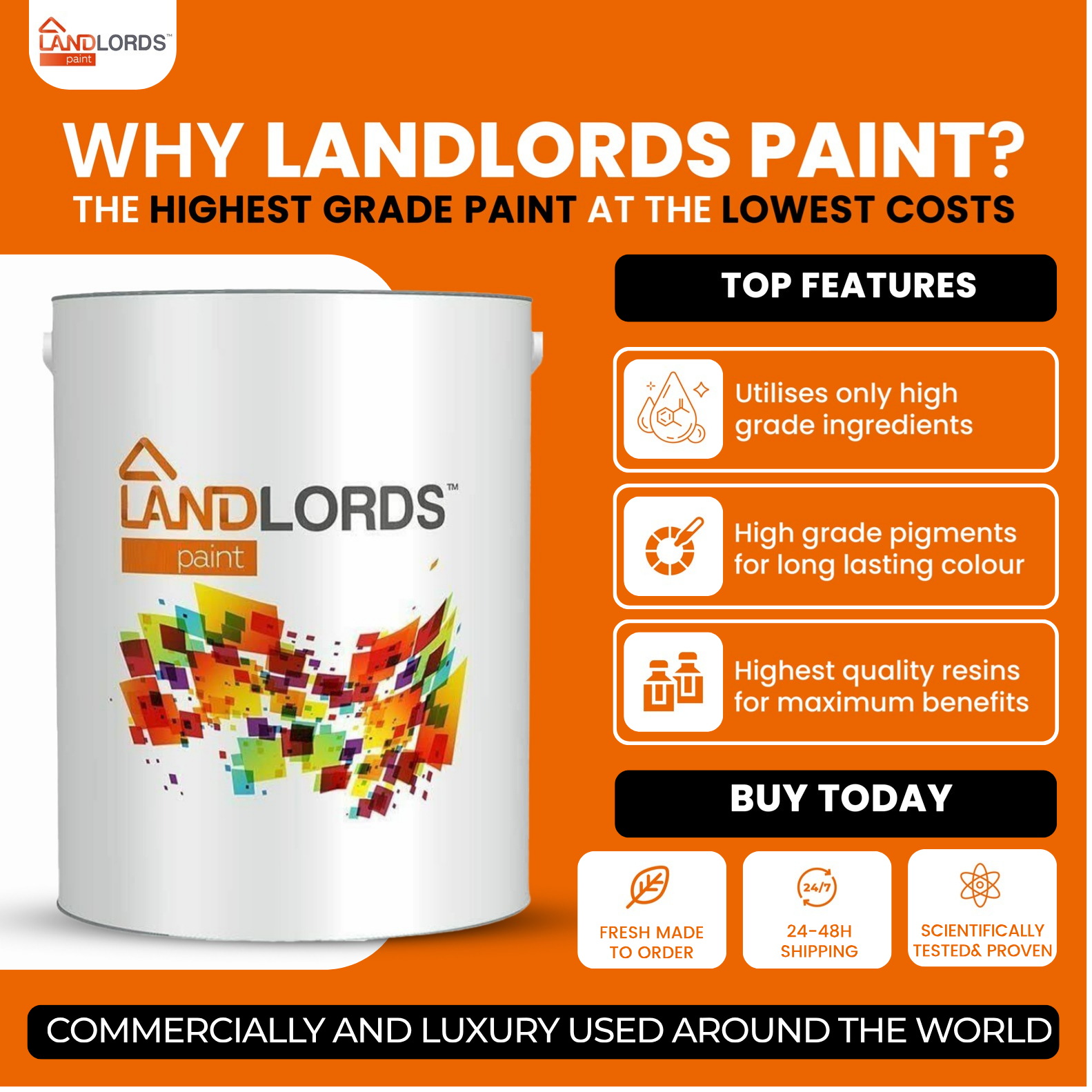 Landlord’s Paint - Garden & Wood Paint - PaintOutlet.co.uk