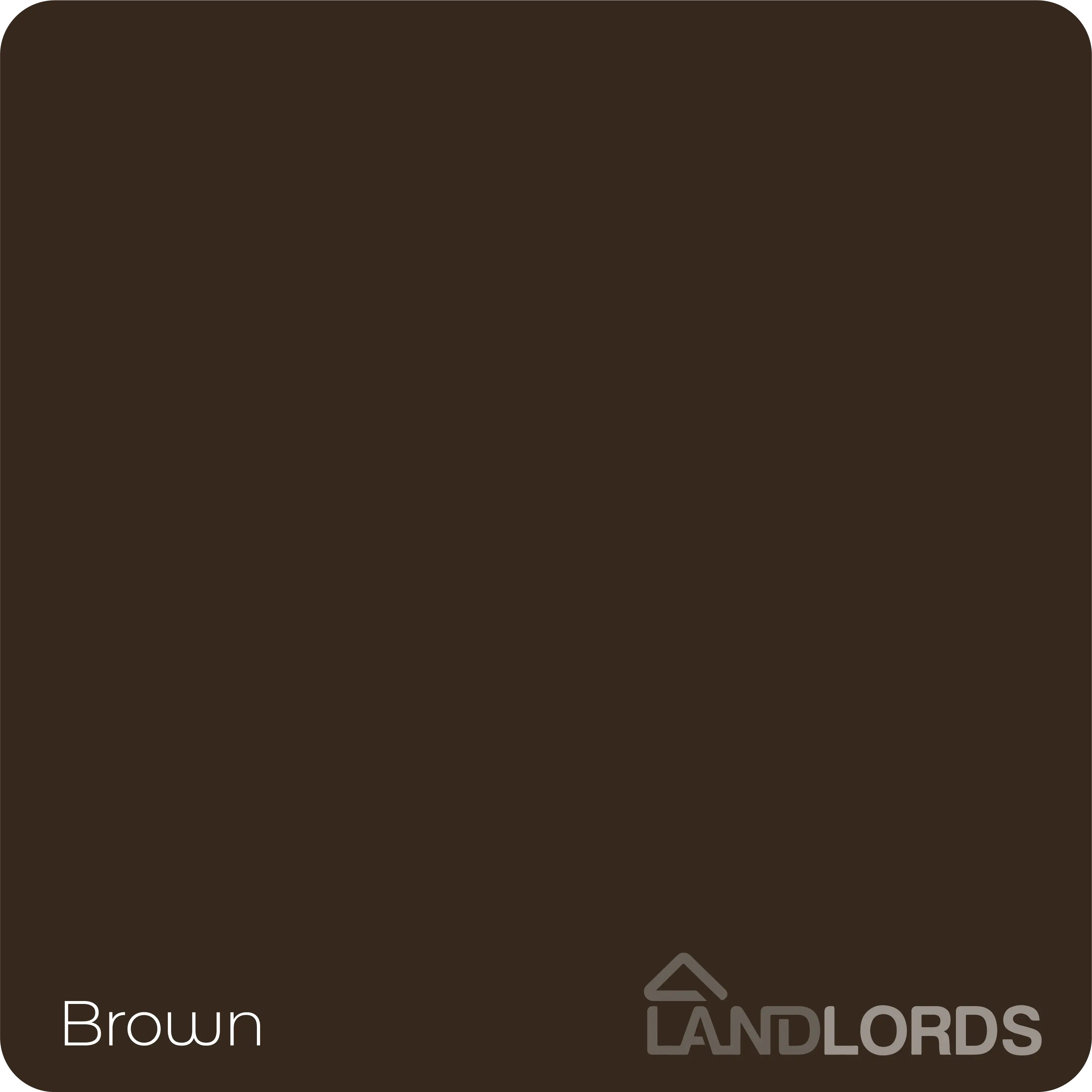 Landlord’s Paint - Barn Paint - Brown colour