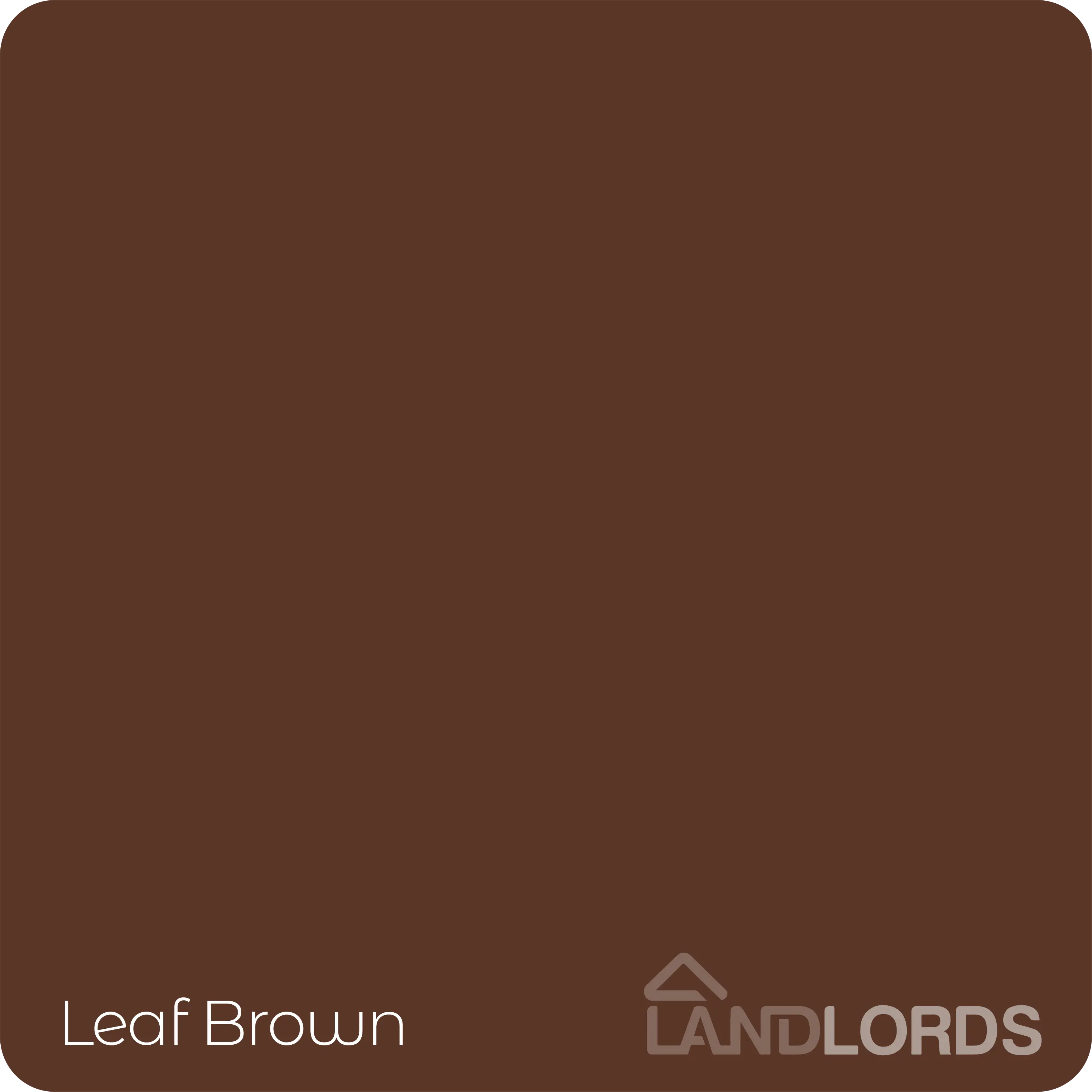 Landlord’s Paint - Barn Paint - Leaf Brown