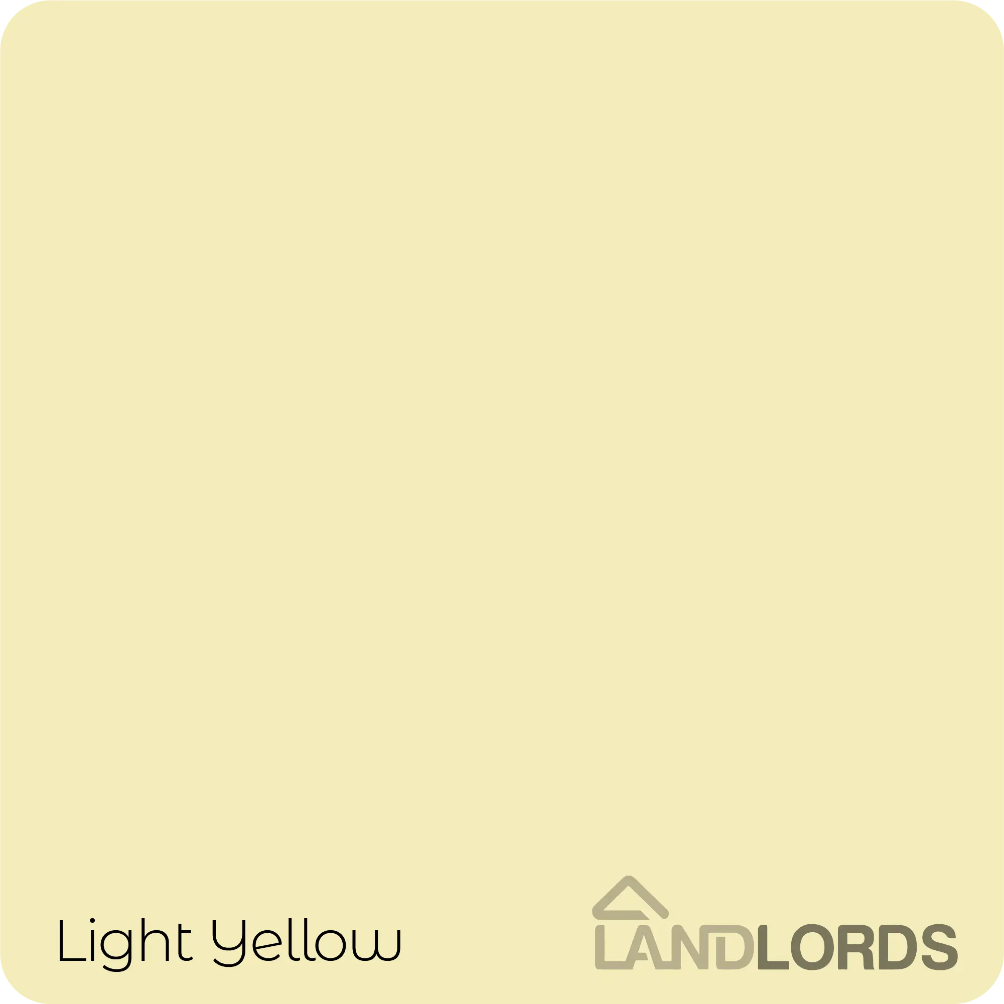 light yellow paint colour - landlords