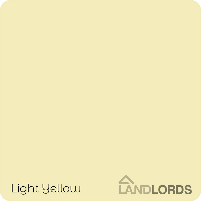 light yellow paint colour - landlords