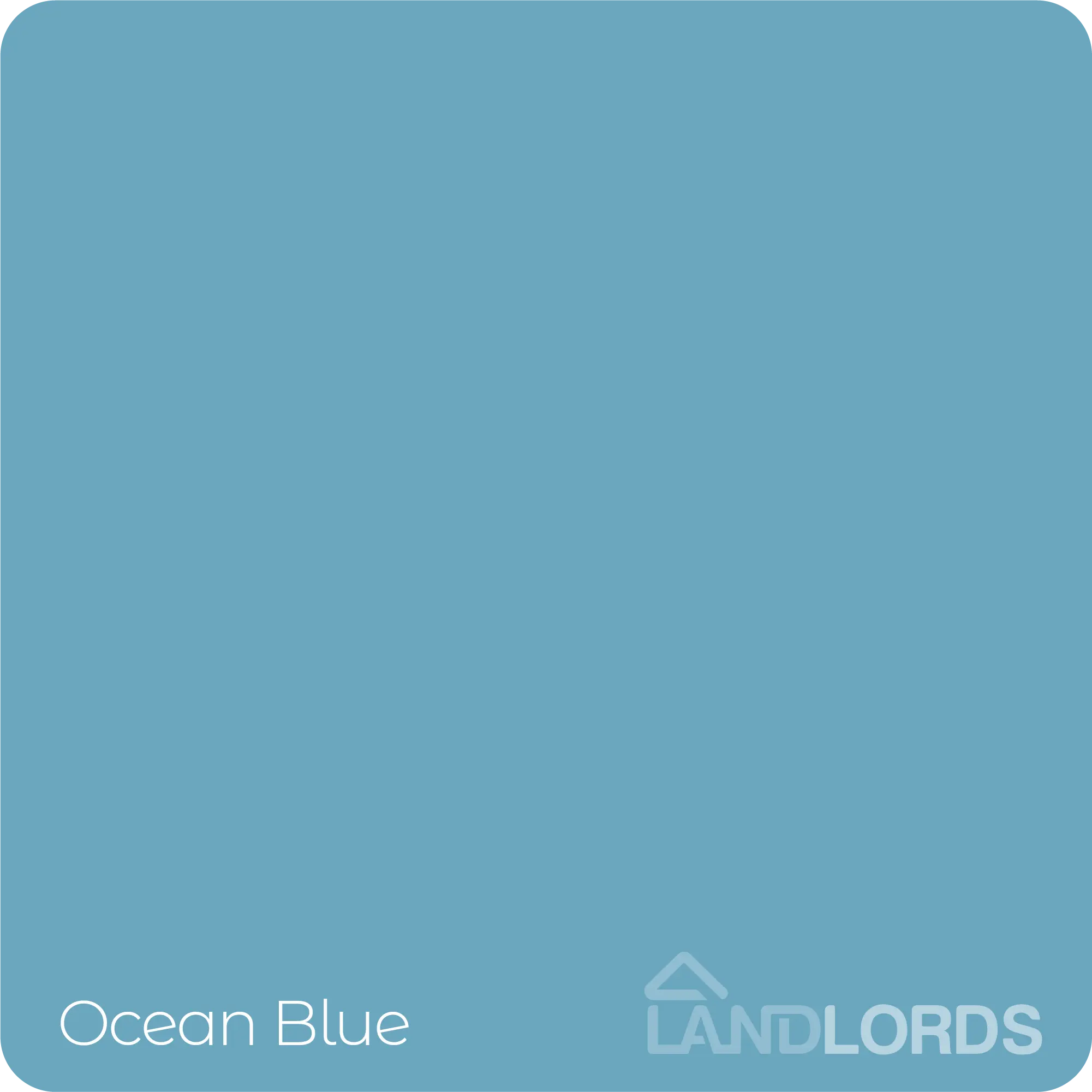 Landlord’s Paint - Barn Paint - Ocean Blue colour