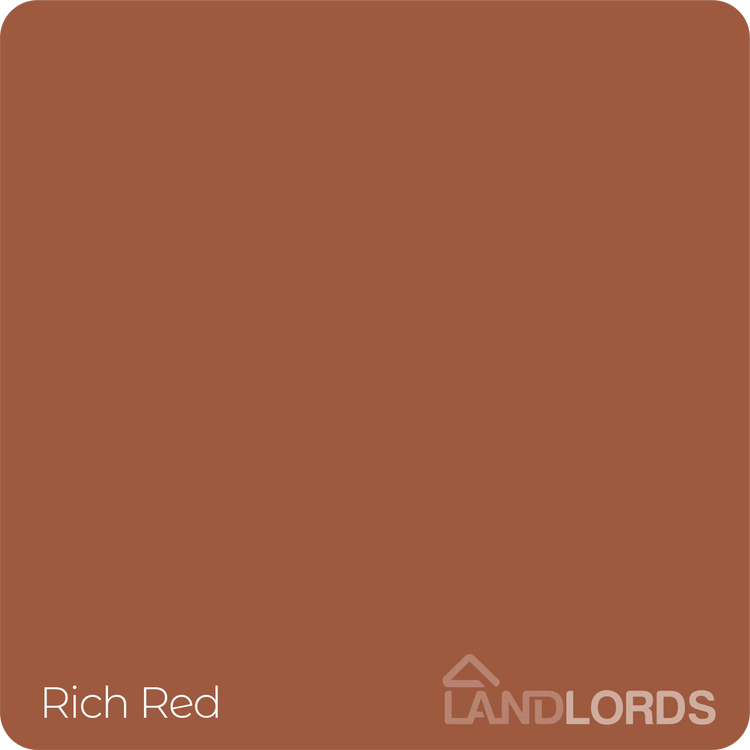 Landlord’s Paint - Barn Paint, Rich Red colour