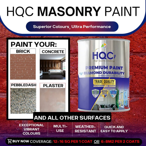 HQC Masonry Touch Up Paint - PaintOutlet.co.uk