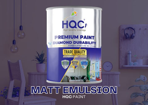 HQC Matt Emulsion Paint - PaintOutlet.co.uk