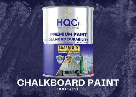 TRADE - HQC Blackboard And Chalkboard Paint - PaintOutlet.co.uk