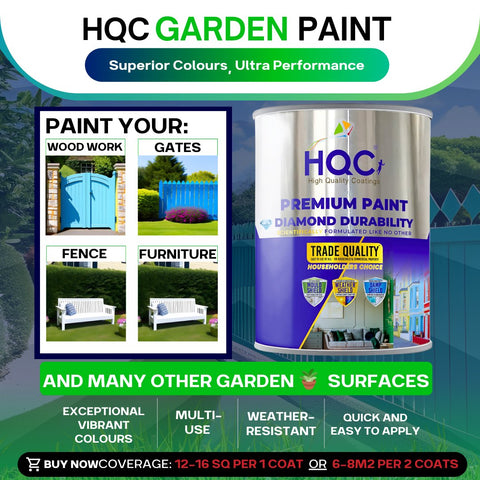 TRADE - HQC Garden Paint - PaintOutlet.co.uk